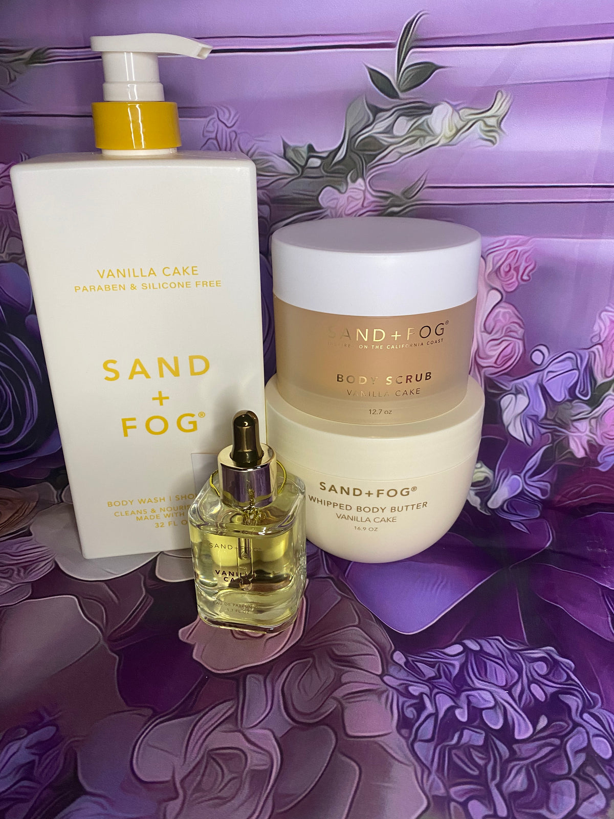 Vanilla Cake Body Care Set