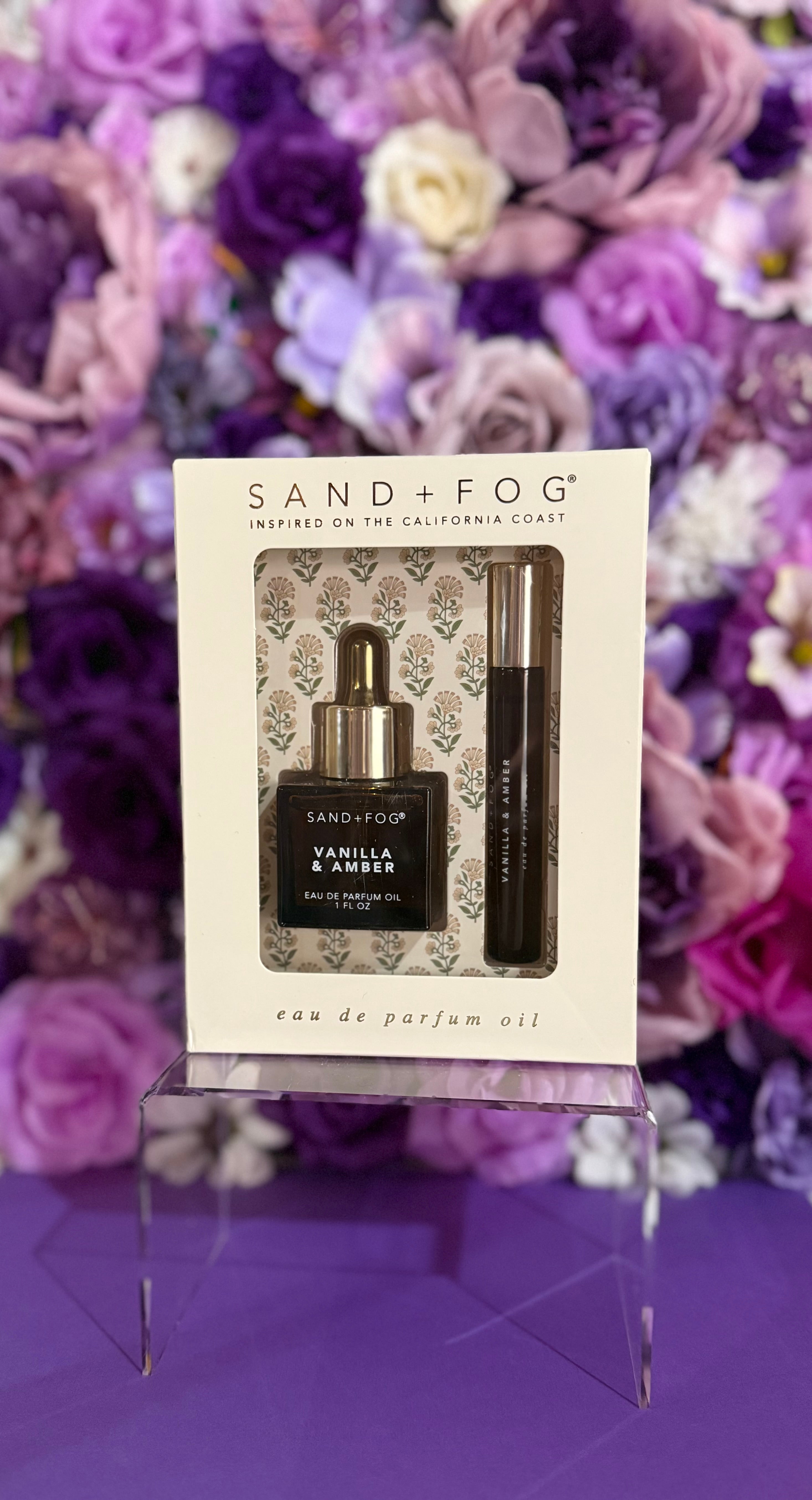 SF Vanilla & Amber Travel Fragrance Oil Set