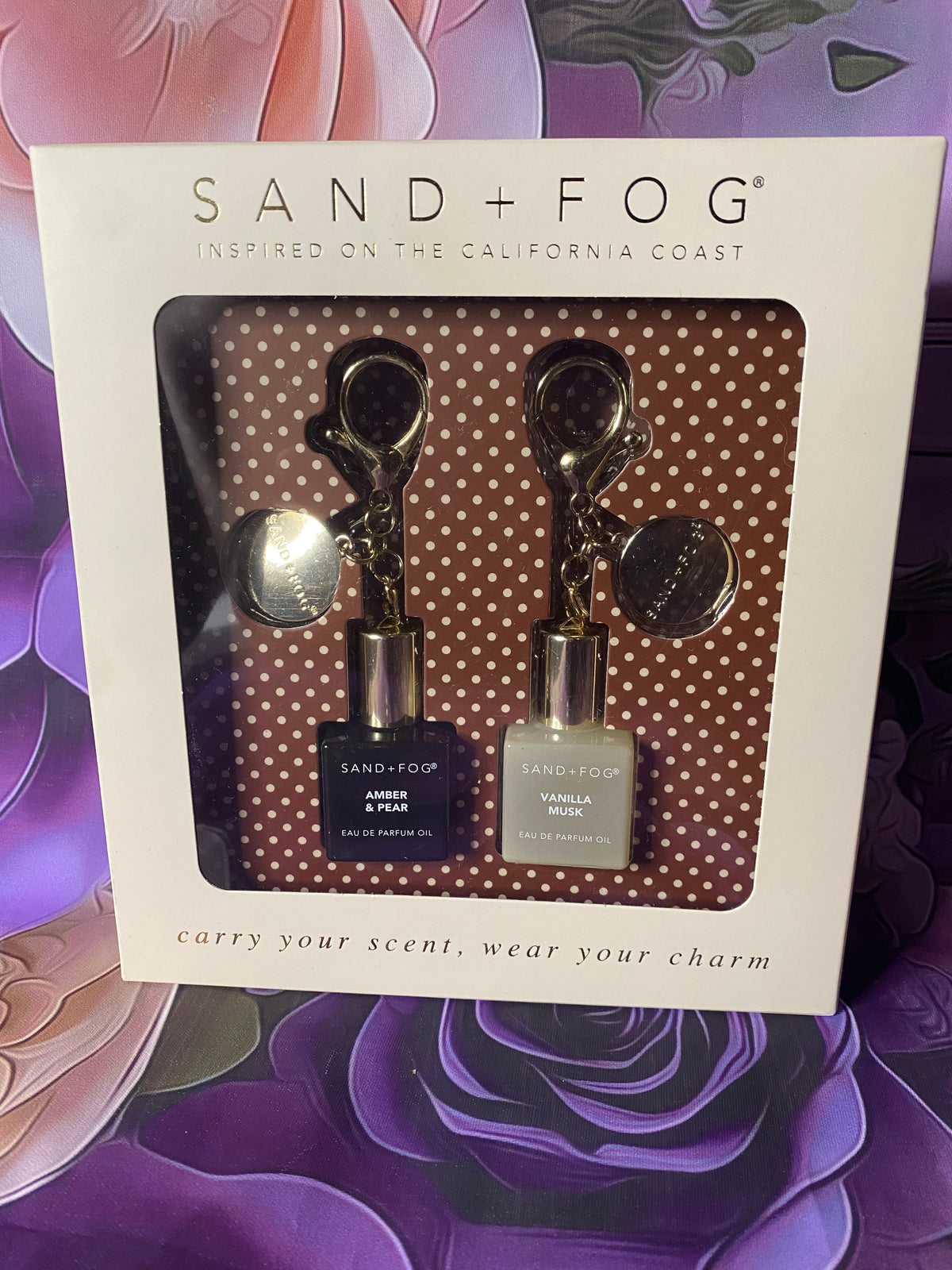 SF Perfume Oil Key Chain Set