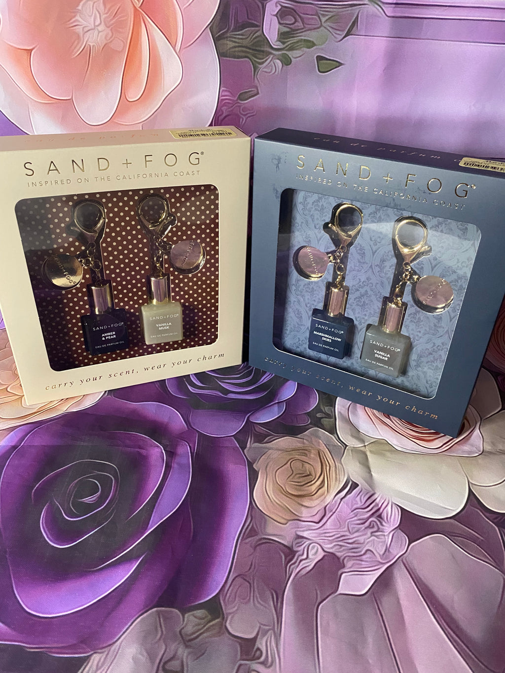 SF Perfume Oil Key Chain Set