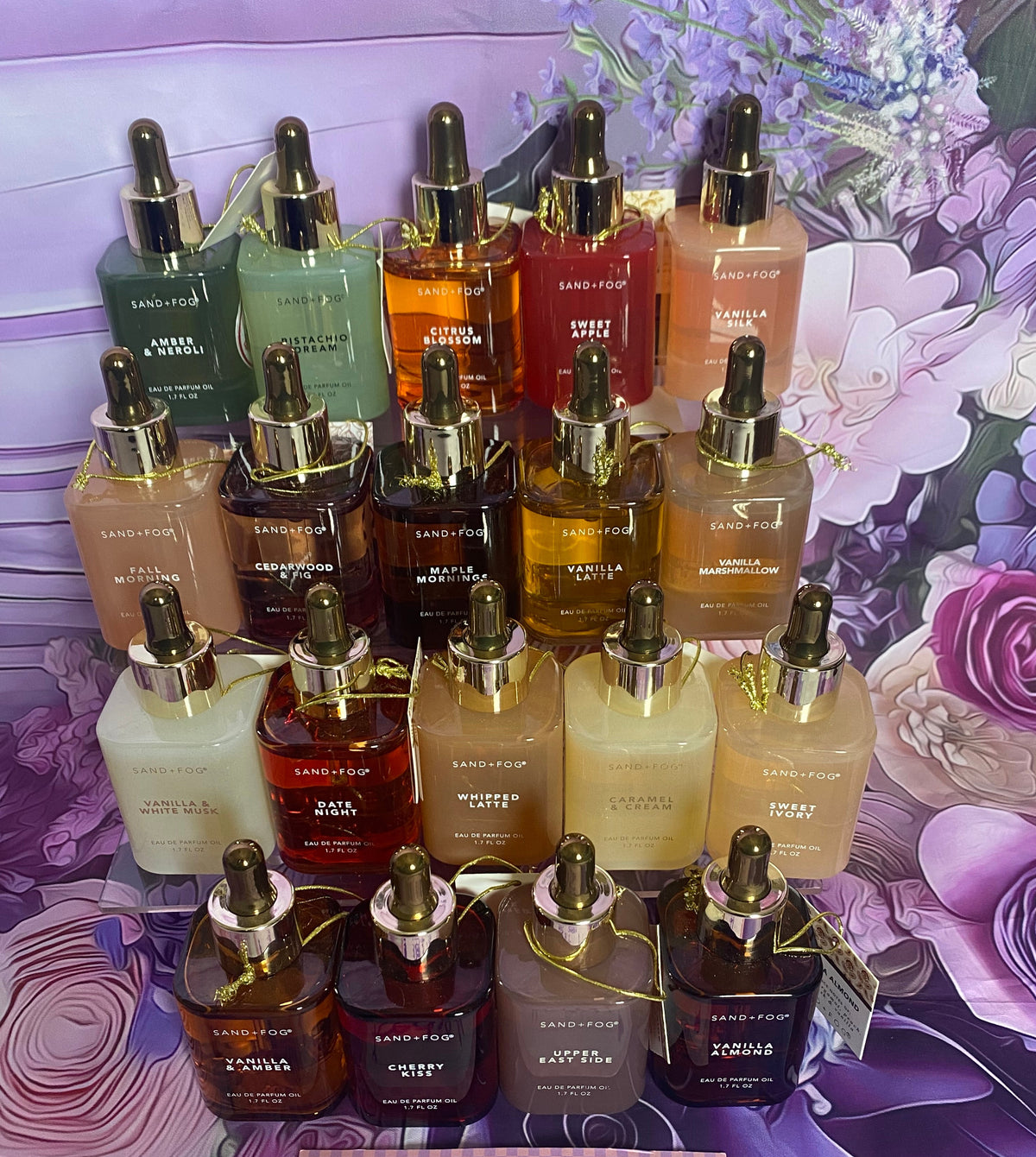 SF Perfume Oil Droppers Fall Scents
