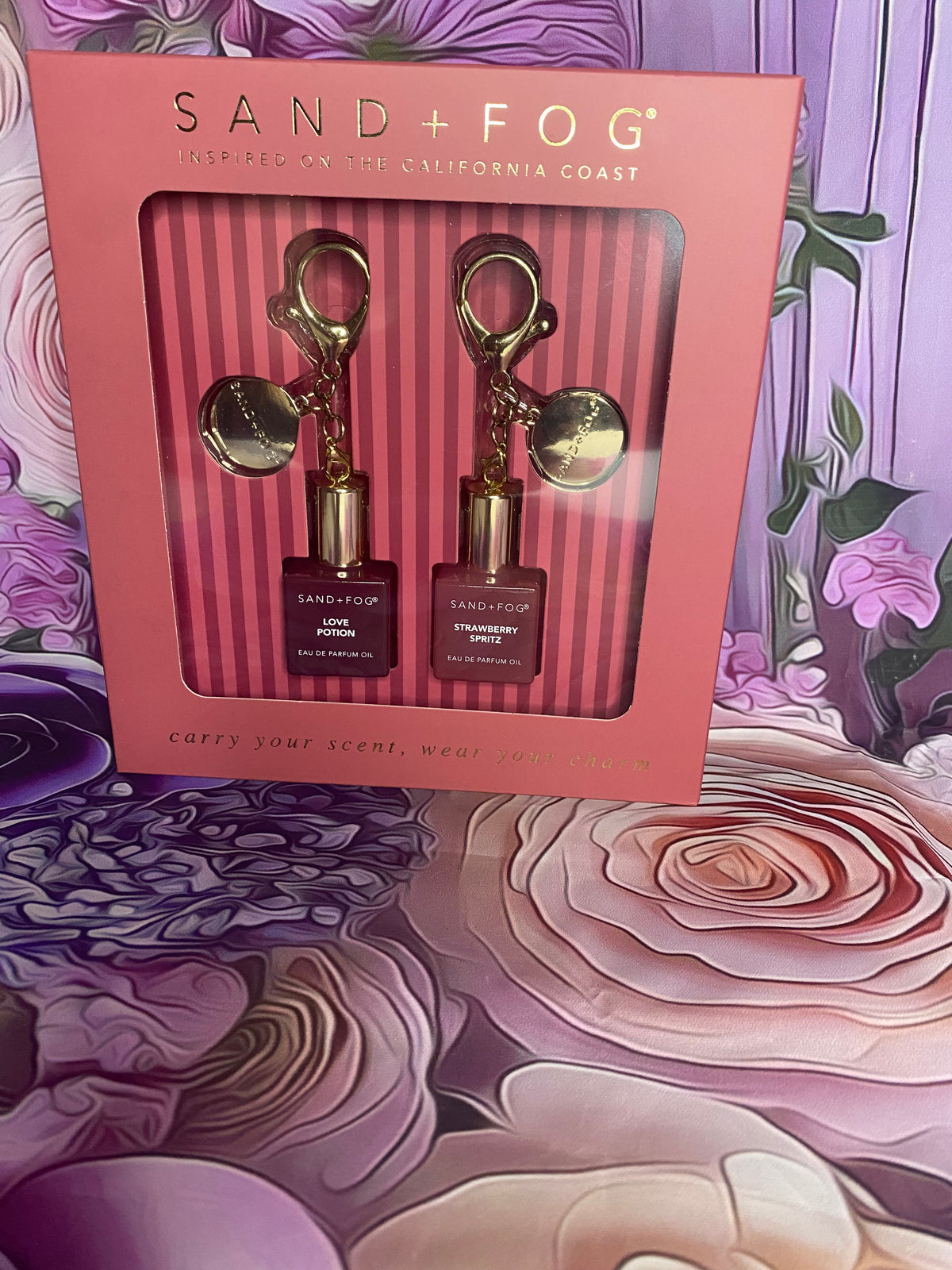 SF Perfume Oil Key Chain Set