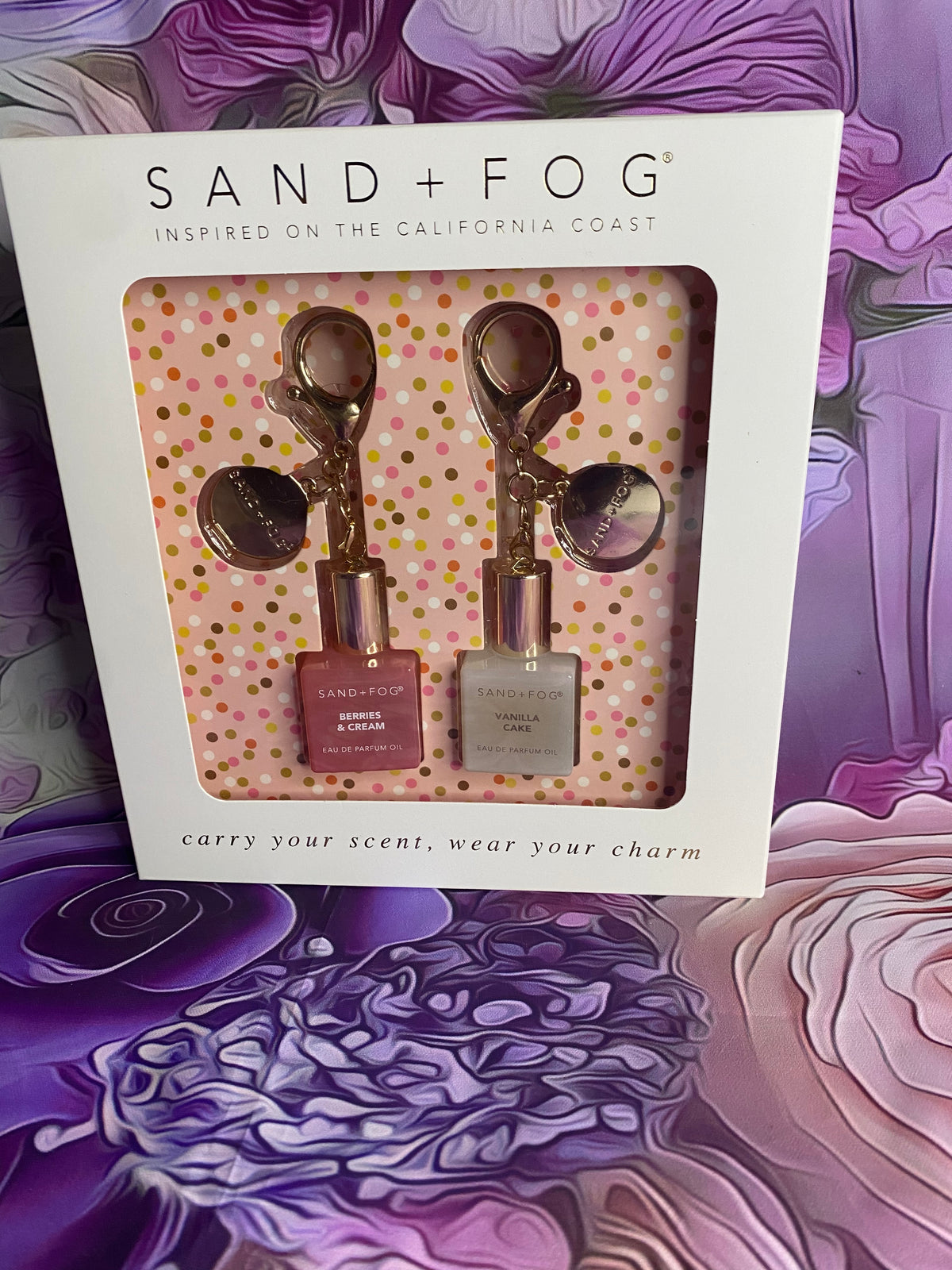 SF Perfume Oil Key Chain Set