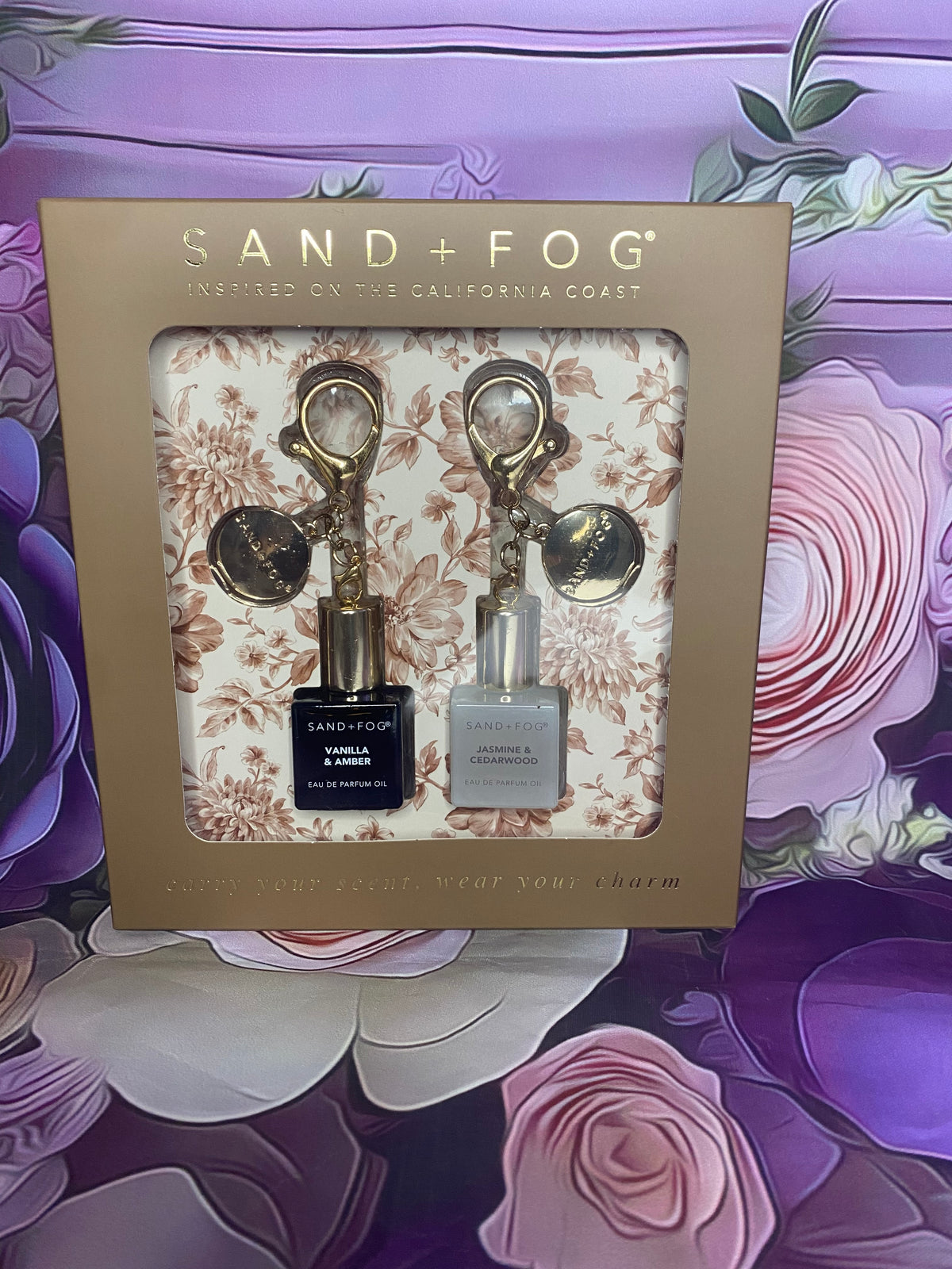 SF Perfume Oil Key Chain Set